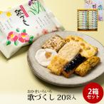 お歳暮 ギフト 歌づくし 20袋入 ×2箱