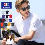 champion チャンピオン Tシャツ メンズ トップス カットソー 半袖Tシャツ 無地 ワッペン サーフ系 ユニセックス ペア 春 春服 夏 夏服 送料無料