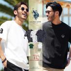 US.POLO ASSN. ユーエスポロアッスン Tシャツ メンズ トップス カットソー 半袖Tシャツ ナンバリング 別注 ビッグシルエット ゆったり 春 夏