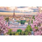 ジグソーパズル 500ピース 花咲くパリ　●予約   海外風景 BEV-500S-021