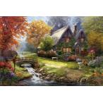 ショッピングトーマス ジグソーパズル 1000ピース バードソングコテージ　●予約   トーマス・キンケード BEV-1000-141