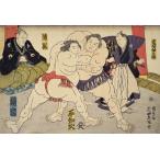 ショッピング大相撲 ジグソーパズル 300ピース 大相撲 錦絵「取組の図」    CUT-300-145