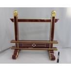 【特別販売品】朱塗り塔婆立　１台　(柱内幅約45.5cmｘ総高64cmｘ足奥34.8cm)長期在庫品の為、特価セール価格 管理番号「4013」