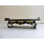 特別販売品】黒塗り 若葉入り面金卓 (幅48.5cm高12.5cm奥13cm)長期在庫品の為特価セール 木製高級仏具通販 管理番号「998134」