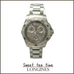ロンジン 腕時計 メンズ LONGINES ハイドロ コンクエスト スタッズベゼル クォーツ クロノグラフ ウオッチ L3.650.4.76.6 正規品 送料無料