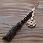 戦国武将 ストラップ アクセサリー 蛇の目  加藤清正 天然石 シルバー925