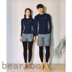 ラッシュガード水着 レディース メンズ 水着 サーフィン 水着 メンズ サーフパンツ 長袖 トランクス 長袖 UVカット プール UV対策 紫外線対策