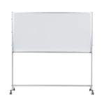 馬印　Pシリーズ　片面脚付ホワイトボード　無地　ニッケルホーロー　PTH306