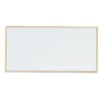 馬印　木枠ボード　ホーローホワイトボード　1800×900mm　WOH36