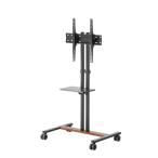  Sanwa Supply 32~55 type соответствует low модель дисплей подставка ( черный ) CR-PL60BK