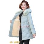 ベンチコート レディース 厚手 防寒着 防寒服 ワイルド フード付き シルエット カジュアル 可愛い ゆったり 膝丈 通勤通学 膝下 無地