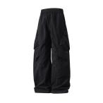 登山パンツ アウトドア メンズ 秋 防水 防風 カーゴパンツ 男女兼用 おしゃれ ワイドパンツ ルーズ ゆったり 通気 無地 カジュアル