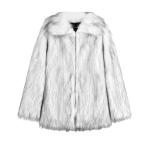 毛皮コート フェイクファージャケット メンズ レディース ファーアウター 防風 保温性 ビッグシルエット ウィンター エレガンス シャギー