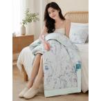 . ватное одеяло комплект 4 позиций комплект летний futon liyo cell тонн cell цветочный принт elegant botanikaru шелк. подобный ощущение .. скорость . "дышит" постельные принадлежности 