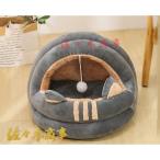 猫ハウス密閉式夏用ペットベッド猫ベ...