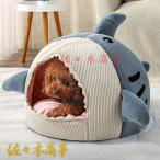 猫ベッドドーム型猫ハウス猫の家冬グ...