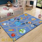 ショッピング教育玩具 赤ちゃん ベビー 120*180 プレイマット 遊びマット 道路 教育玩具 カラー 早期教育 大判 子供用 抗菌 防汚ずれない 保温性
