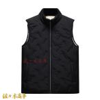 裏ボアベスト秋冬中綿ベストメンズシ...