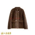 ジャケットレディースファーコートボ...