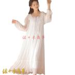 ネグリジェ 春秋 レディース パジャマ ルームワンピース モダール 姫系 薄手 気持ち良い 長袖 ロング丈 ゆったり カジュアル 部屋着