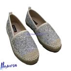 туфли без застежки женский плоская обувь .... украшен блестками Kirakira jute эспадрильи толщина низ обувь elegant модный 