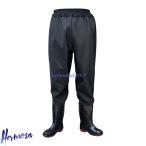 フィッシングウェーダー ウエーダーブーツ 胴回り ウエストウェーダー ズボン長靴 レインブーツ PVC 耐磨耗 丈夫 厚底ソール メンズ