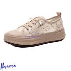  женский deck shoes весна лето 22.5-26.5cm спортивные туфли эспадрильи парусина украшен блестками Kirakira большой размер 