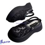  сабо сандалии женский гонки 2way casual спортивные туфли толщина низ тапочки способ эспадрильи туфли без застежки сабо сандалии шнур нет 