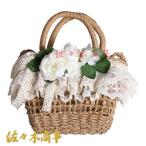 薔薇日常ハンドバッグレース手編みバ...
