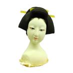 日本人形頭 顔 手芸品 部品 尺三 政岡 片はずし