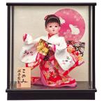 市松人形 わらべ人形 童ケース飾り ひな人形 初節句飾り