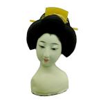 日本人形頭 顔 手芸品 部品 尺五 芸者 頭師小宮映峯