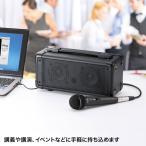  Mike имеется громкоговоритель динамик Sanwa Supply [SAN] [MM-SPAMPN]. покупка 