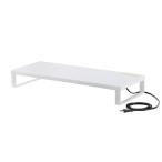  розетка имеется монитор шт. (W600* белый )[MR-LC212W] Sanwa Supply [SAN]