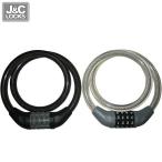 J&C（ジェイアンドシー） JC-001W｜ダイヤル式ワイヤーロック