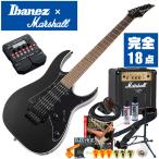 エレキギター 初心者セット Ibanez  RG350ZB WK 入門 (ズーム エフェクター マーシャル 18点) アイバニーズ