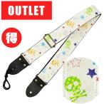  гитара ремешок outlet ( гитара основа ) Aria SPS-2000SK Skull рисунок белый 