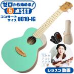 ウクレレ 初心者セット コンサートサイズ aNueNue aNN-UC10 IG アヌエヌエ アイスグリーン 入門 セット