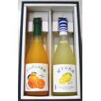 ショッピングデコポン お中元 リキュール  デコポンのお酒と雅龍吟　柚子のお酒 　2本セット　720ml　