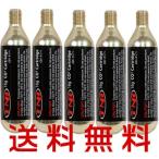 TNI CO2 ボンベセット ネジ式 16g×5本 自転車タイヤ空気入れインフレーター用
