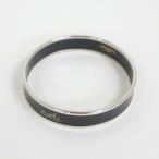 HERMES Hermes e мой yuPM браслет браслет серебряный черный 