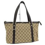 GUCCI トートバッグ GGキャンバス ブラウン 141470