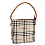 BURBERRY ワンショルダーバッグ ノバチェック キャンバス ☆