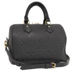 LOUIS VUITTON スピーディ バンドリエール25 2WAYハンドバッグ モノグラム アンプラント ノワール M58951