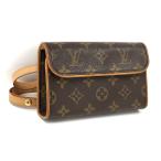 [ б/у ]LOUIS VUITTON небольшая сумочка f Rolland чай n сумка-пояс монограмма Brown M51855