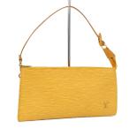 LOUIS VUITTON небольшая сумочка аксессуары sowa-ru аксессуары сумка epi кожа tasili желтый M52959