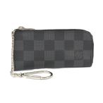 LOUIS VUITTON ポシェット クレ コインケース ダミエ グラフィット N61235