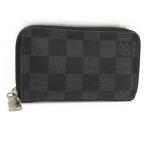 LOUIS VUITTON ジッピーコインパース コインケース ダミエ グラフィット M63076
