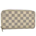 LOUIS VUITTON ラウンドファスナー長財布 ジッピーウォレット ダミエアズール N60019