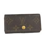 LOUIS VUITTONmyurutikre4 4 полосный чехол для ключей монограмма M69517